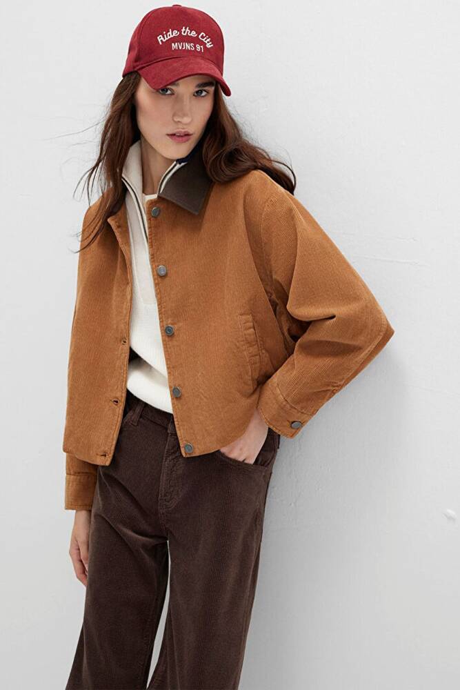 Kadın Ceket 1110842-70381 Kahve 