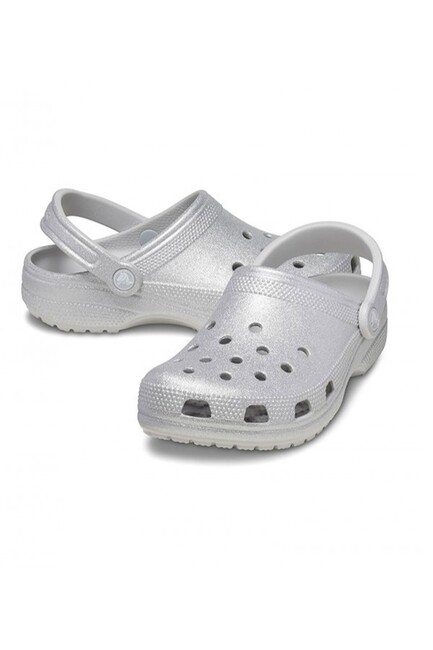 Kadın Classic Glitter Clog Terlik 205942_0IC Gri - Thumbnail