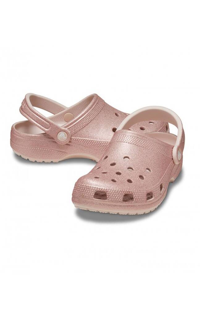 Kadın Classic Glitter Clog Terlik 205942_6WV Pudra 
