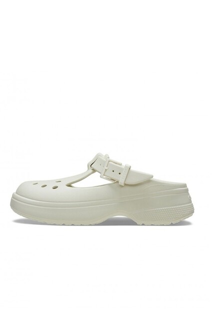 Kadın Classic Mary Jane Clog Terlik 210581_0HZ Ekru - Thumbnail
