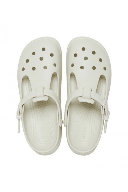 Kadın Classic Mary Jane Clog Terlik 210581_0HZ Ekru - Thumbnail
