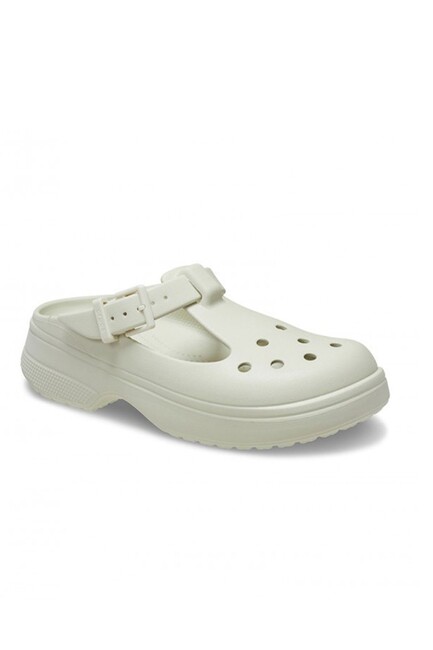 Kadın Classic Mary Jane Clog Terlik 210581_0HZ Ekru - Thumbnail