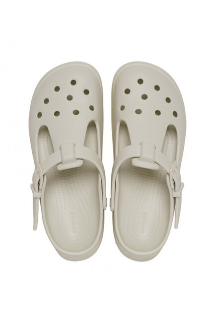 Kadın Classic Mary Jane Clog Terlik 210581_0HZ Ekru - Thumbnail