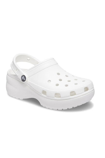 Kadın Classic Platform Clog W Terlik 206750_100 Beyaz - Thumbnail