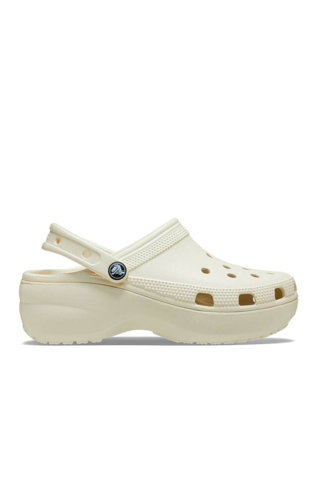 Kadın Classic Platform Clog W Terlik 206750_2Y2 Ekru 