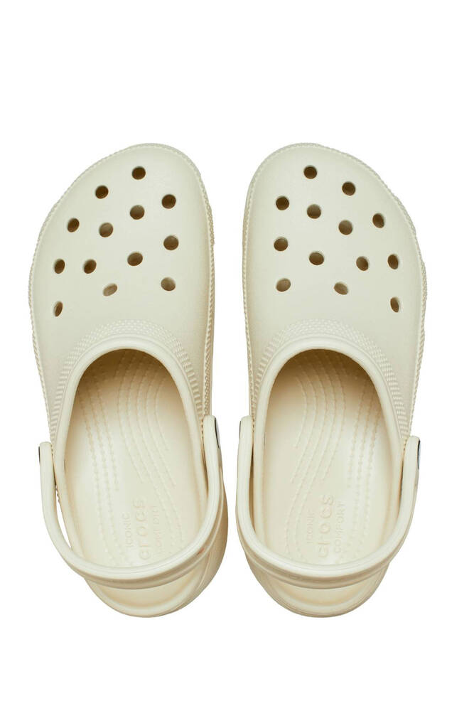 Kadın Classic Platform Clog W Terlik 206750_2Y2 Ekru 