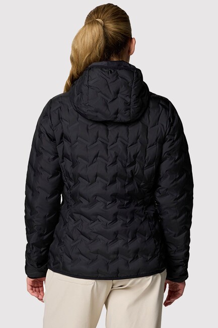 Kadın Delta Ridge II Down Kapüşonlu Kaz Tüyü Mont WK2769_010 Siyah (2)