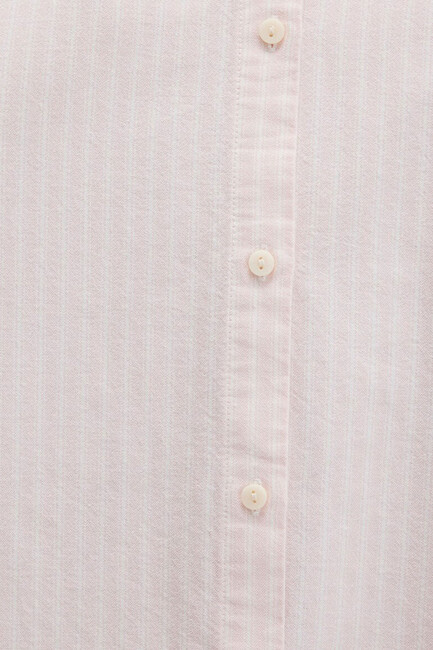 Kadın Dokuma Gömlek 1211420-91459 Pembe - Thumbnail