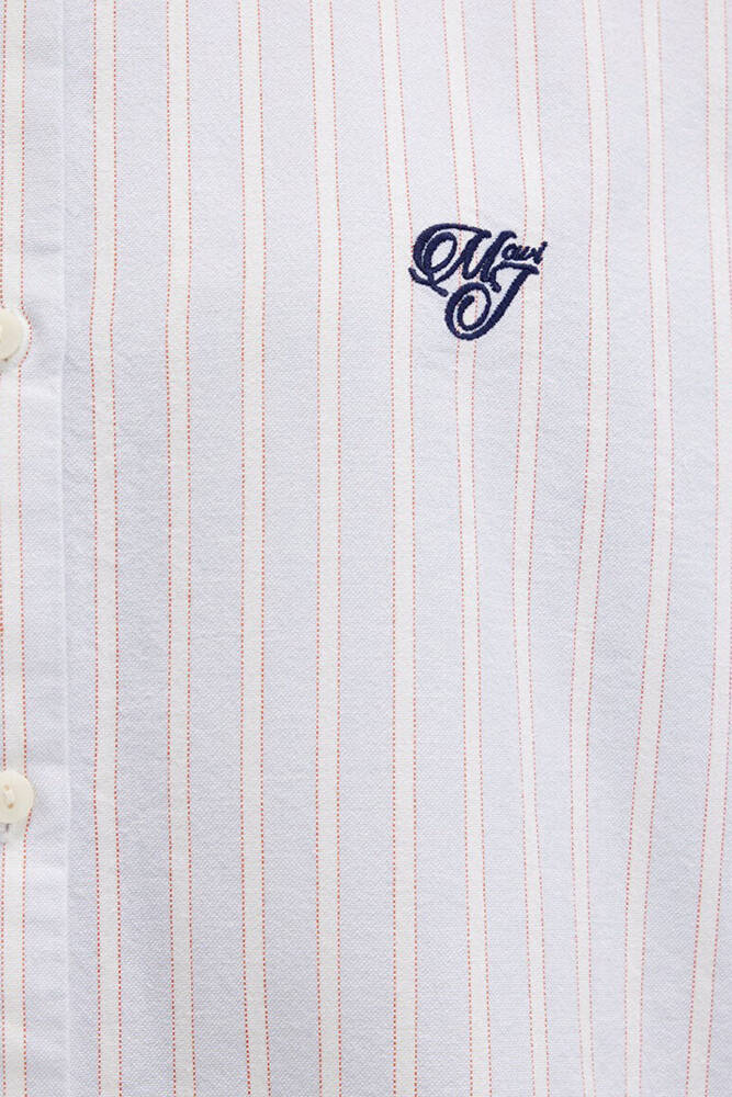 Kadın Dokuma Gömlek 1211420-91460 Mavi 