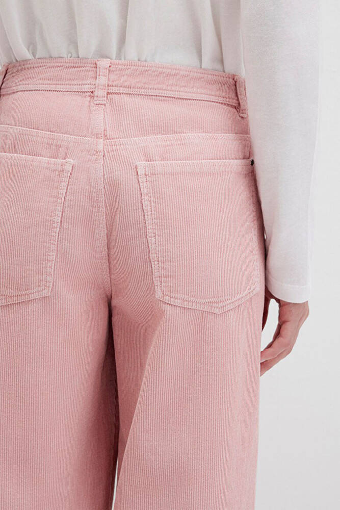 Kadın Dokuma Pantolon 1011174-70971 Pembe 