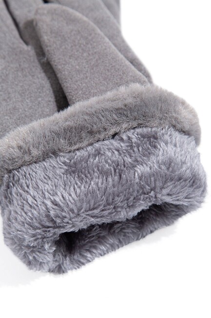 Kadın Eldiven 1911768-27063 Gri - Thumbnail