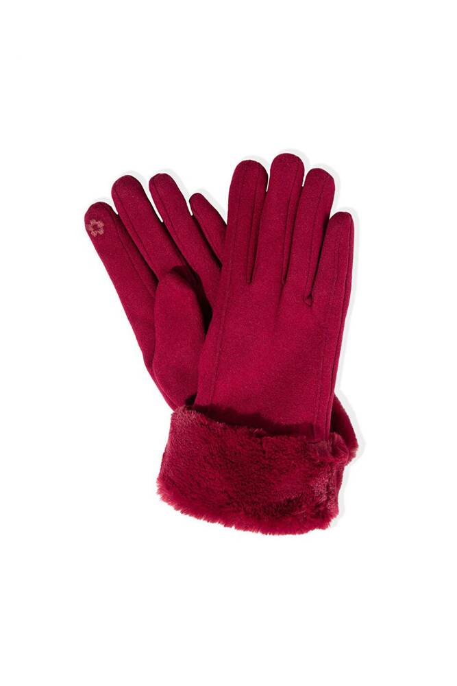 Kadın Eldiven 1911768-70394 Bordo 