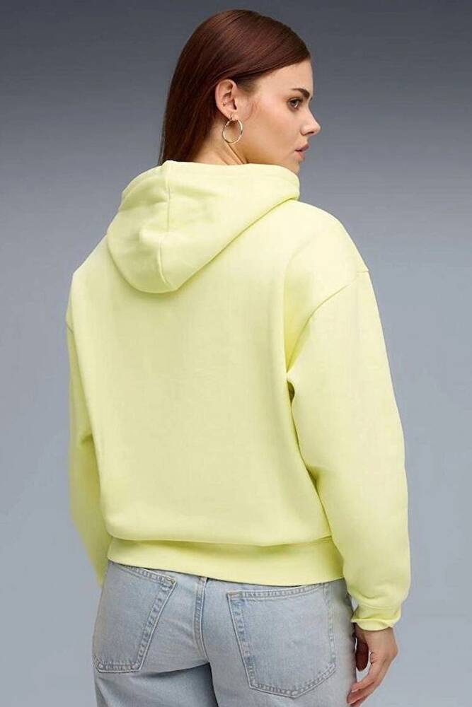 Kadın ESS NATURE 2.0 Sweat 688079-35 Sarı 