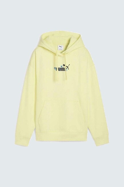 Kadın ESS NATURE 2.0 Sweat 688079-35 Sarı - Thumbnail