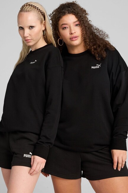 Kadın Ess No.1 Logo Sweat 684975-01 Siyah - Thumbnail