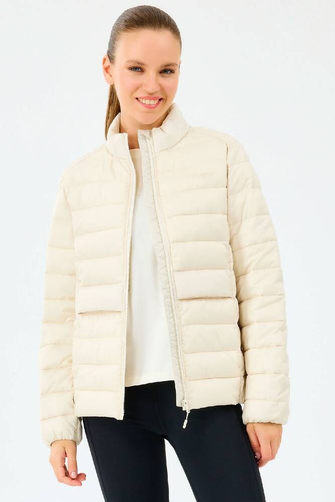 Kadın Ess Padded Ceket S231240-1983 Ekru 