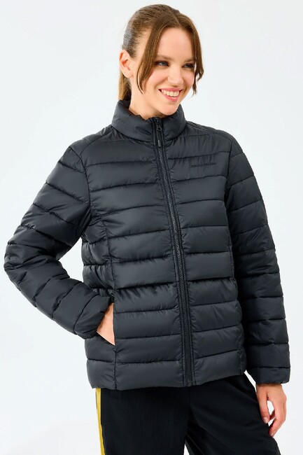 Kadın Ess Padded Ceket S231240-3817 Siyah (1)