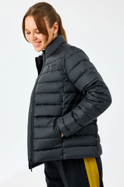 Kadın Ess Padded Ceket S231240-3817 Siyah (2)