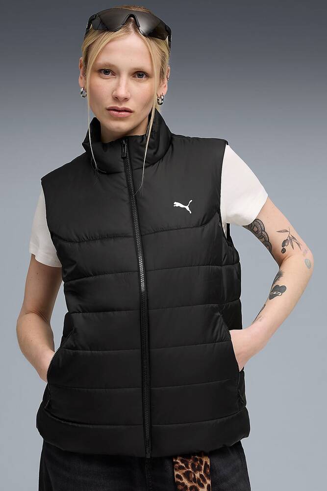 Kadın ESS Padded Yelek 685229-01 Siyah  Kadın ESS Padded Yelek 685229-01 Siyah