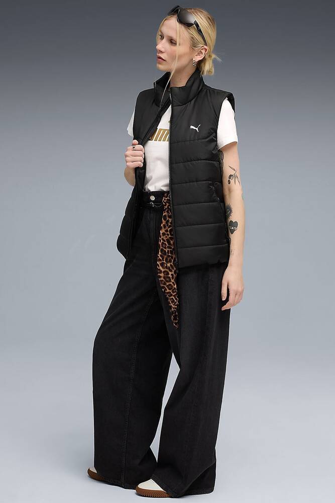 Kadın ESS Padded Yelek 685229-01 Siyah  Kadın ESS Padded Yelek 685229-01 Siyah