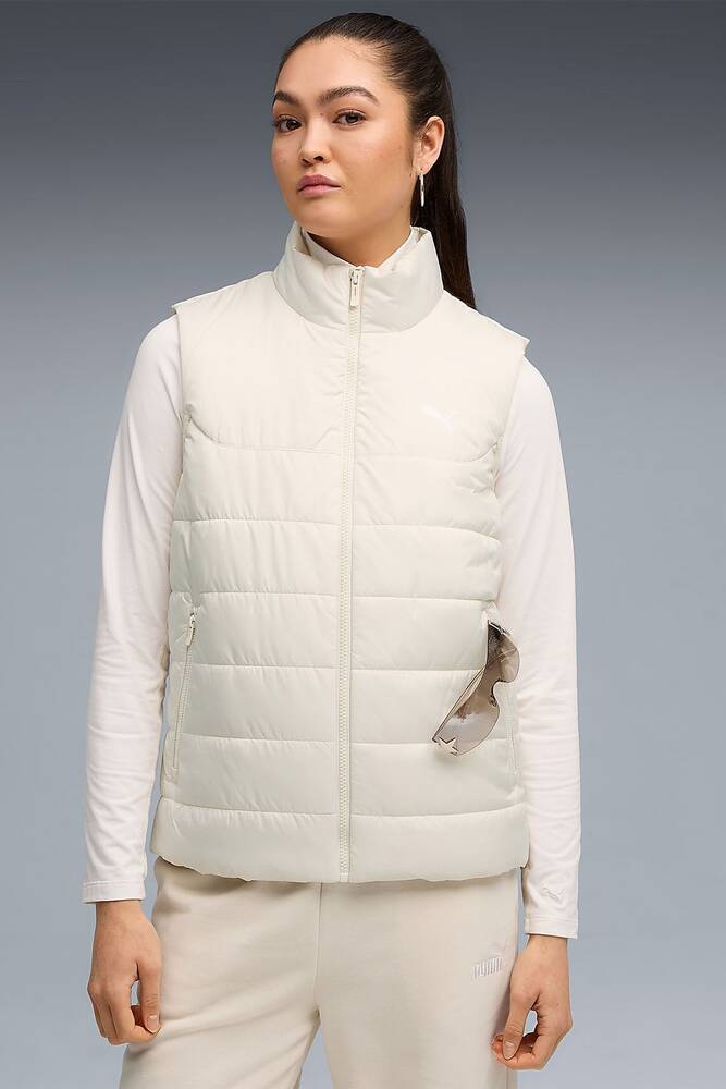 Kadın ESS Padded Yelek 685229-87 Ekru  Kadın ESS Padded Yelek 685229-87 Ekru