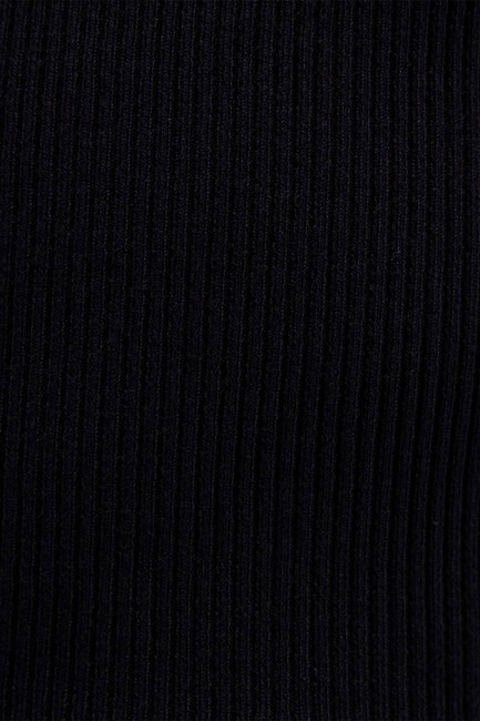 Kadın Fermuar Detaylı Triko 1710790-900 Siyah - Thumbnail