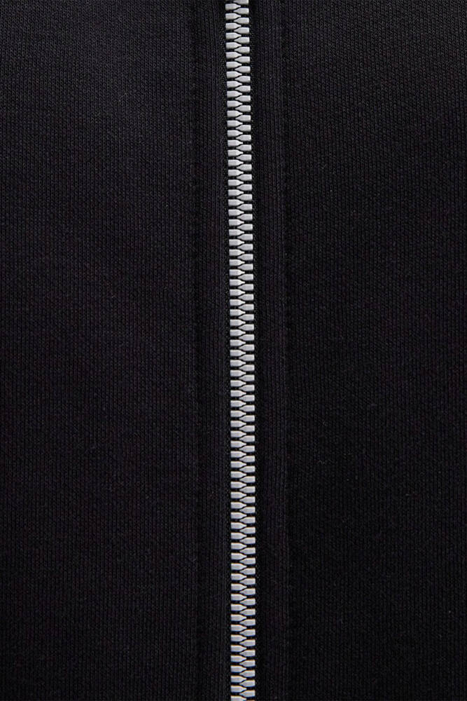 Kadın Fermuarlı Kapüşonlu Sweat 1610221-900 Siyah 