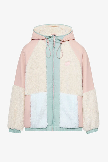 Kadın Fleece Full Zıp Ceket S232311-0273 Pembe (1)