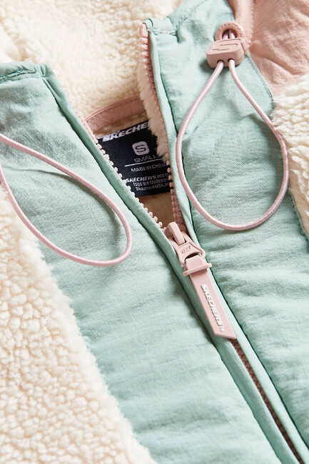 Kadın Fleece Full Zıp Ceket S232311-0273 Pembe (3)