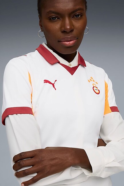 Kadın Galatasaray 2025/2026 Deplasman Forma 779816-02 Beyaz - Thumbnail