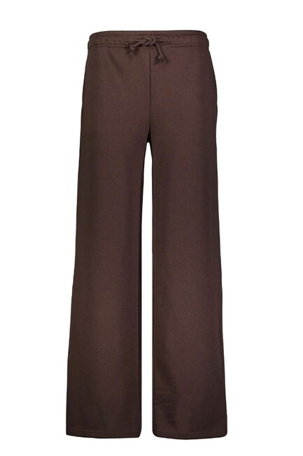 Kadın Geniş Paça Eşofman Alt 25K0418K1 Kahve (2)