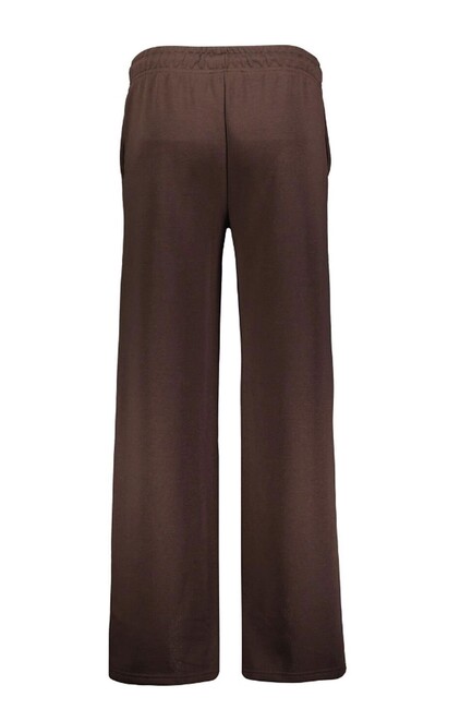 Kadın Geniş Paça Eşofman Alt 25K0418K1 Kahve - Thumbnail