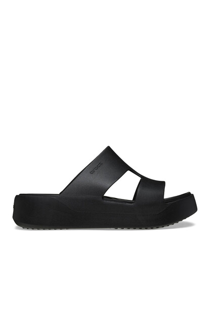 Kadın Getaway Platform H-Strap Terlik 209409_001 Siyah - Thumbnail