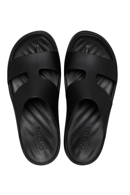 Kadın Getaway Platform H-Strap Terlik 209409_001 Siyah - Thumbnail