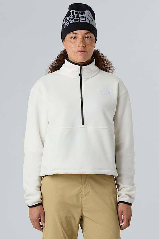 Kadın Glacıer Fleece Ceket NF0A8D2FQLI1 Beyaz 