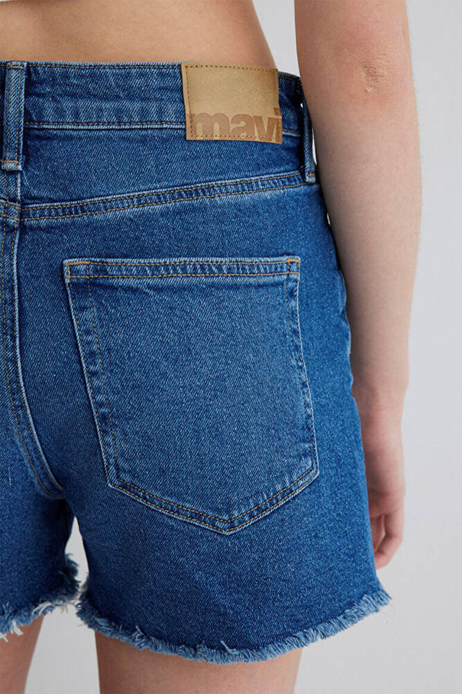 Kadın Heıdı 90's Denim Şort 1410057-88757 Mavi 