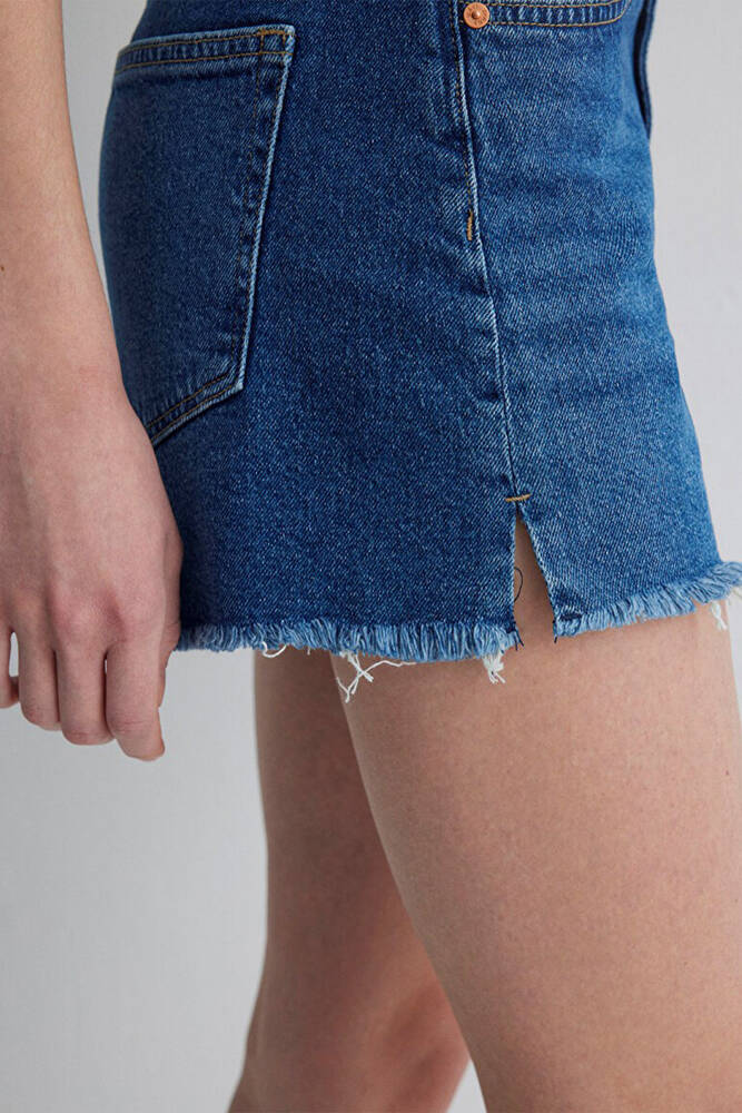 Kadın Heıdı 90's Denim Şort 1410057-88757 Mavi 