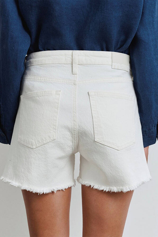 Kadın Heıdı 90'S Denim Şort 1410057-90426 Beyaz 