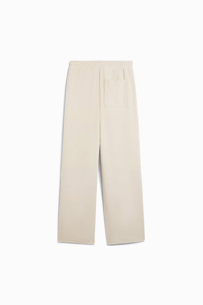 Kadın High-Waist Straight Pantolon 685061-87 Ekru 