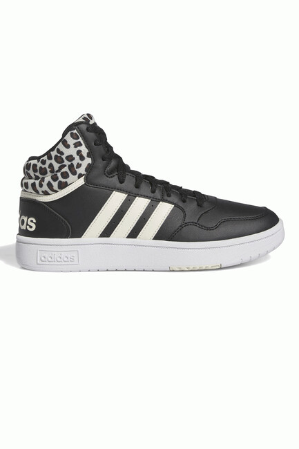 Adidas - Kadın Hoops 3.0 Mid Basketbol Ayakkabısı IG7895 Siyah 