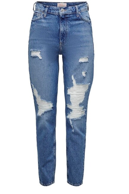 Only - Kadın Jagger Mom Jean Pantolon 15283758 Mavi (1)