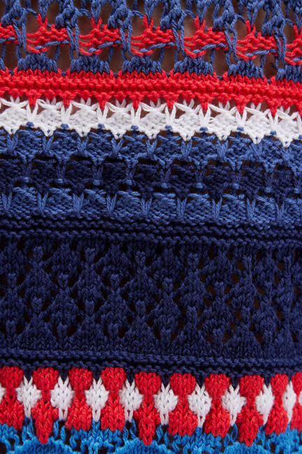 Kadın Jakarlı Kazak 1710329-70491 Lacivert - Thumbnail