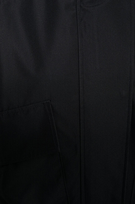 Kadın Kapüşonlu Ceket 1110329-900 Siyah - Thumbnail