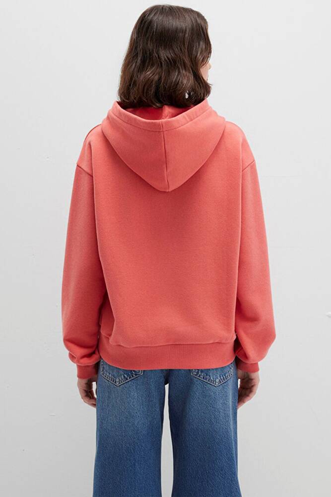 Kadın Kapüşonlu Sweat 1S10420-71076 Turuncu 