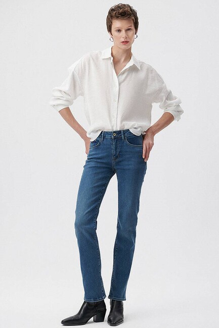 Mavi - Kadın Kendra Gold Premium Jean Pantolon 1074683011 Mavi 