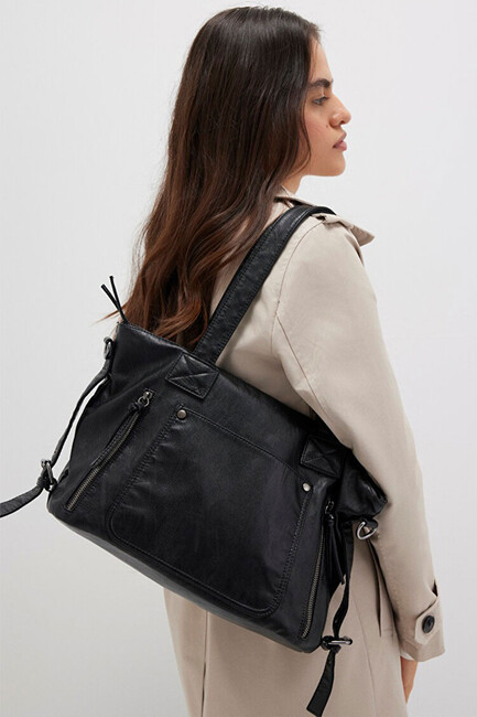 Kadın Kol Çantası 1911664-900 Siyah - Thumbnail