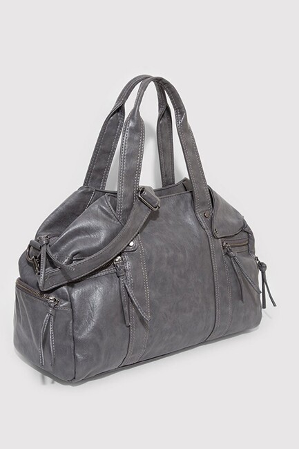 Kadın Kol Çantası 1912134-24674 Gri - Thumbnail