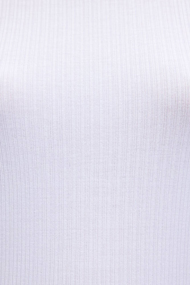 Kadın Kolsuz Tişört 1612354-620 Beyaz 