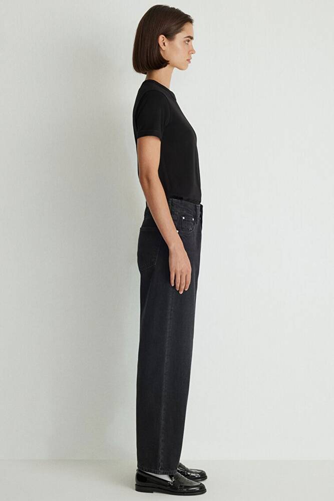 Kadın Leıla Jean Pantolon 1010600-88244 Gri 