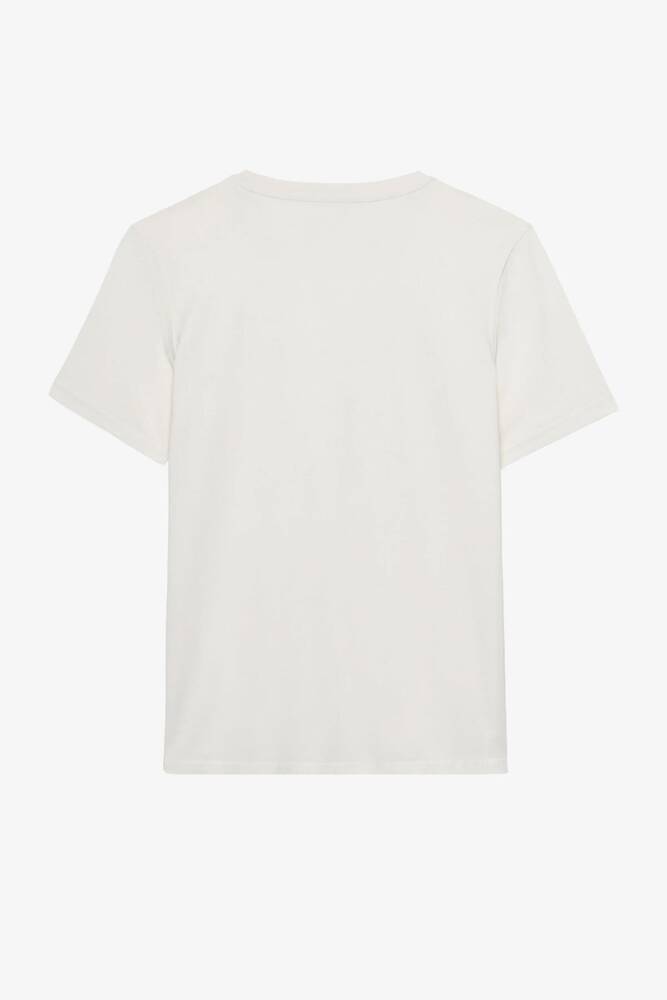 Kadın Light Fabric Tişört S2520239-3855 Beyaz 